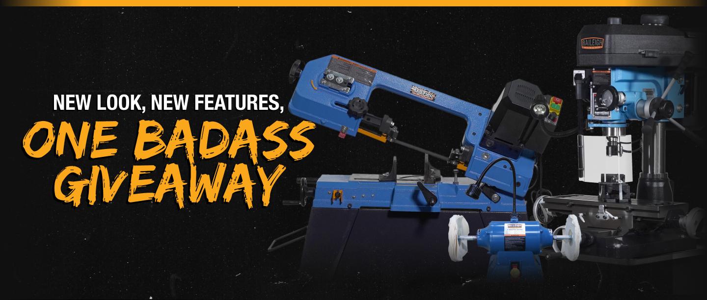 New Look, New Features, One Badass Giveaway