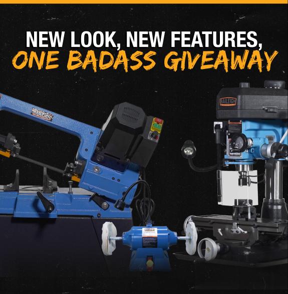 New Look, New Features, One Badass Giveaway