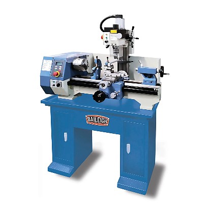 3-in-1 Mill-Drill-Lathe